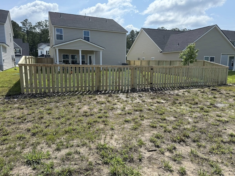 Quality Residential Wood Fence Installation